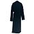 Max Mara Sportmax Midi-Kleid mit langen Ärmeln und Drapierung aus schwarzem Polyester - Ansicht 3
