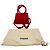 Borsa Jacquemus Large Le Chiquito in pelle di vitello rossa Rosso - vista 11