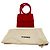 Borsa Jacquemus Large Le Chiquito in pelle di vitello rossa Rosso - vista 2