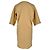 Vestido mini Max Mara Chieti en crêpe de lana Tan Castaño Beige - vista 3