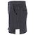 Max Mara Kirsch Pinstripe Mini Skirt in Navy Blue Cotton - view 2
