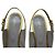 Sandali Slingback Sergio Rossi in pelle dorata D'oro - vista 11