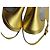 Sandali Slingback Sergio Rossi in pelle dorata D'oro - vista 7