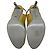 Sandali Slingback Sergio Rossi in pelle dorata D'oro - vista 9