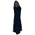 Abito Mini Sandro Iberia ace Accent in Poliestere Blu Navy - vista 2