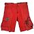 Bermudas Cargo Estampadas Polo by Ralph Lauren en Algodón Rojo Roja