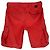 Bermudas Cargo Estampadas Polo by Ralph Lauren en Algodón Rojo Roja - vista 2