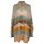 Camicia rilassata Zimmermann Daylight in seta multicolore
