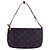 Louis Vuitton Borsa Pochette Accessoires in tela Monogram marrone