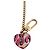 Louis Vuitton Portamonete Coeur Vernis Sprouse Leopard Beige e Rosa - vista 7