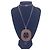 Hermès Collana Cord Lift in corno di bufalo e lacca marrone e oro Hermes - vista 3