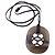 Hermès Collana Cord Lift in corno di bufalo e lacca marrone e oro Hermes - vista 5
