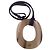 Hermès Collana con pendente ovale Isthme in corno di bufalo beige Hermes - vista 5