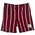Pantaloncini a righe Ralph Lauren Rugby con patch logo in cotone burgundy Rosso Bordò