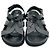 Totême Sandálias slingback Toteme em pele com efeito de crocodilo em preto - vista 4