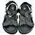 Totême Sandálias slingback Toteme em pele com efeito de crocodilo em preto - vista 5
