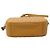 Bolsa Camera Coach Jes acolchoada com zíper duplo em couro amarelo - vista 5