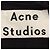 Abito midi Darienne di Acne Studios in raso nero con rilievo floreale - vista 4