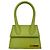Borsa Jacquemus Large Le Chiquito in pelle di vitello verde Stampa python