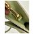 Borsa Jacquemus Large Le Chiquito in pelle di vitello verde Stampa python - vista 15