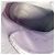 Sneakers alte Alexander Mcqueen Tread Slick in cotone viola Porpora - vista 14