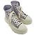 Sneakers alte Alexander Mcqueen Tread Slick in cotone viola Porpora - vista 6