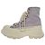 Sneakers alte Alexander Mcqueen Tread Slick in cotone viola Porpora - vista 8