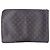 Louis Vuitton Clutch Portfolio Poche Documents in tela monogram marrone - vista 3