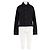 Chaqueta de algodón negra Nili Lotan Negro