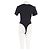 Autre Marque WARDROBE. NYC x H&M Baumwoll-Top schwarz - Ansicht 6