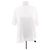 Courreges T-shirt creme com capuz Branco