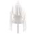 Top superpuesto blanco de algodón T By Alexander Wang - vista 2
