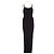 Autre Marque Vestido de algodón negro ETERNE XS