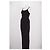 Autre Marque Vestido de algodón negro ETERNE XS - vista 4