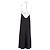 Autre Marque Vestido de seda negro Naked Shoulders - vista 6