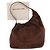 Autre Marque "Demi Lune Cloud" Tasche Braun - Ansicht 8