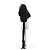 Mm6 Schwarzes Crop-Top mit integrierten Handschuhen - Ansicht 3