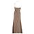 Autre Marque Beiges Naked Shoulders Leinenkleid - Ansicht 6
