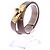 Hermès Brazalete marrón Kelly double Castaño - vista 2
