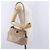 Bulgari BVLGARI Hand Bag Leather 2way Beige Gold Tone - vista 25