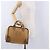 LOEWE Hand Bag Leather Beige Gold - vista 21