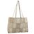CHANEL Tote Bag Suede Beige CC