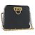 Salvatore Ferragamo Gancini Chain Shoulder Bag plastic Clear Gold