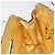 Salvatore Ferragamo Gancini Chain Shoulder Bag plastic Clear Gold - vista 19