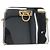 Salvatore Ferragamo Gancini Chain Shoulder Bag plastic Clear Gold - vista 2