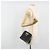 Salvatore Ferragamo Gancini Chain Shoulder Bag plastic Clear Gold - vista 20