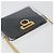 Salvatore Ferragamo Gancini Chain Shoulder Bag plastic Clear Gold - vista 6