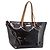 LOUIS VUITTON Monogram Vernis Bellevue GM Tote Bag Amarante M93589