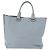PRADA Tote Bag Leather 2way Light Blue Gold - vista 3