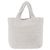 PRADA Tote Bag Fur White Silver - vista 3